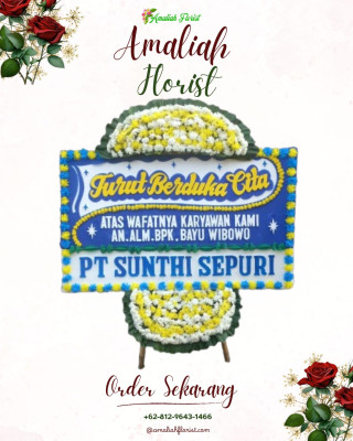 Papan Bunga Duka di Bunguran Selatan